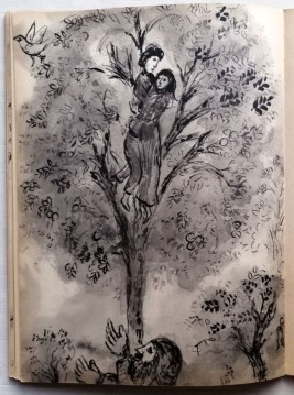 su Racconti del Boccaccio illustrati da Marc Chagall" (1950)